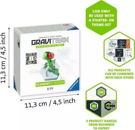 GraviTrax Element Scoop - Kugelbahn-Erweiterung für Kinder ab 8 Jahren