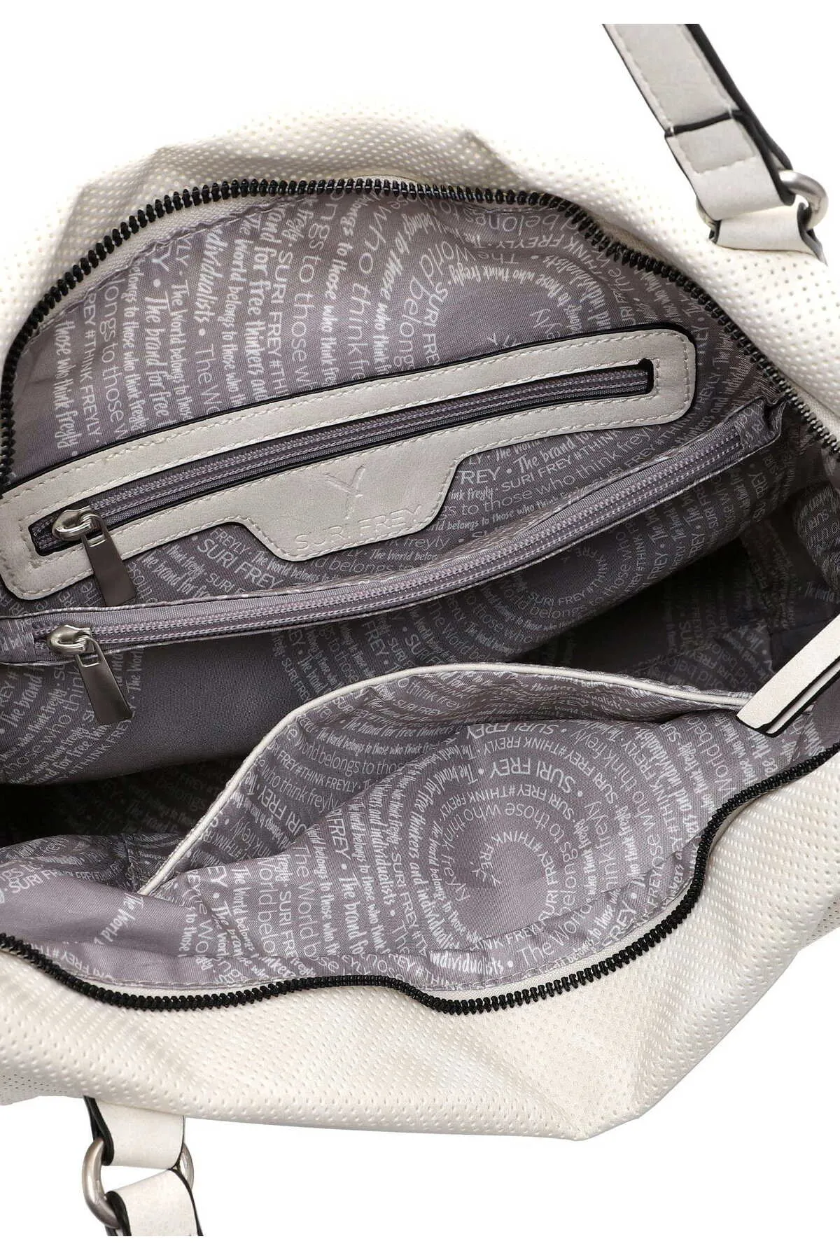 SURI FREY  Handtasche - Weiß - Unifarben