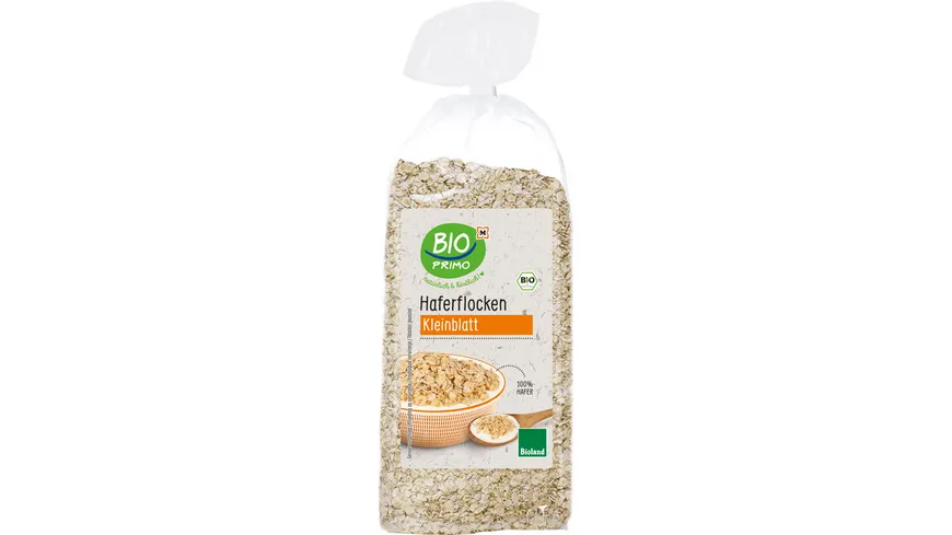 BIO PRIMO Bioland-Haferflocken Kleinblatt 500 g