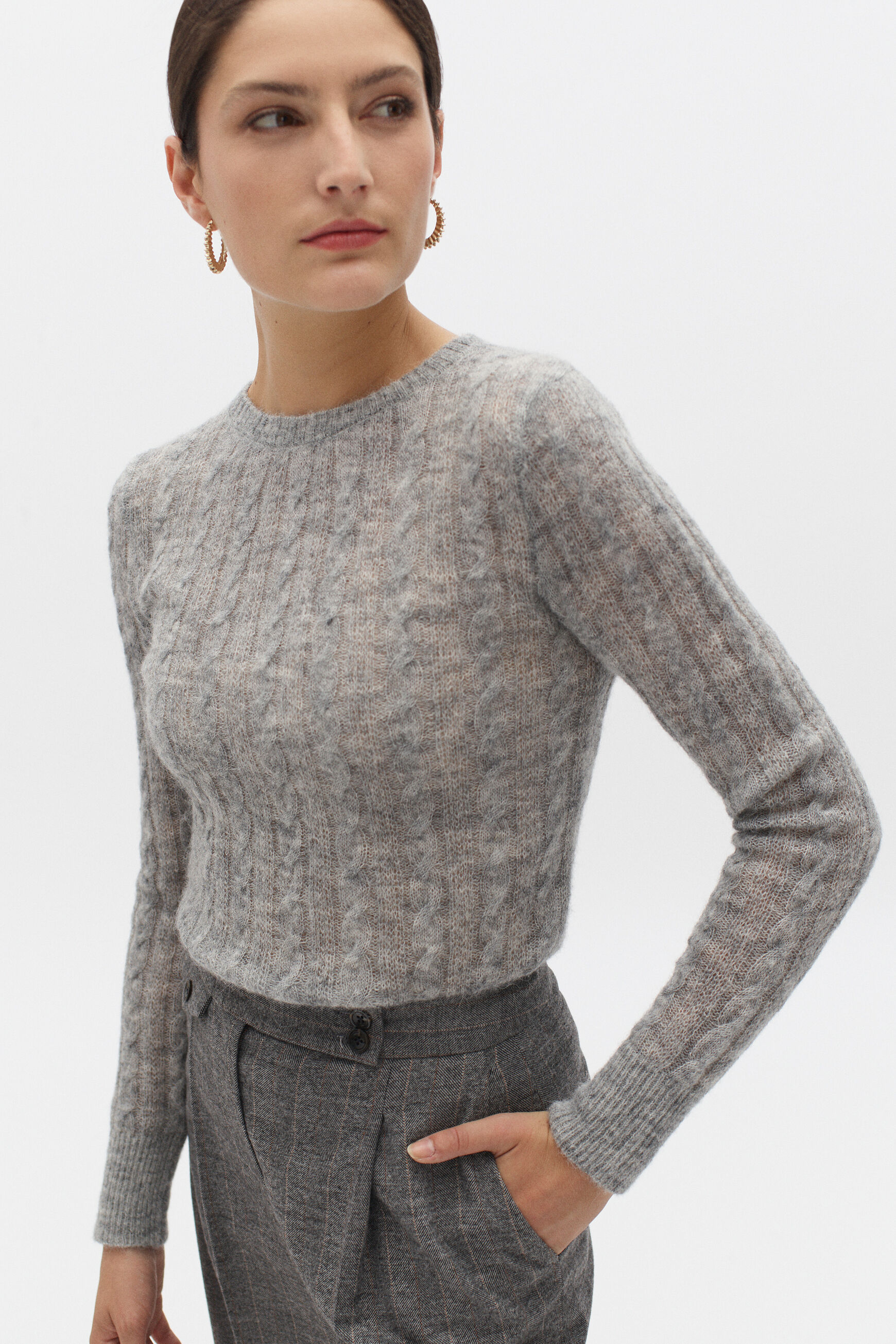 pull danya gris femme