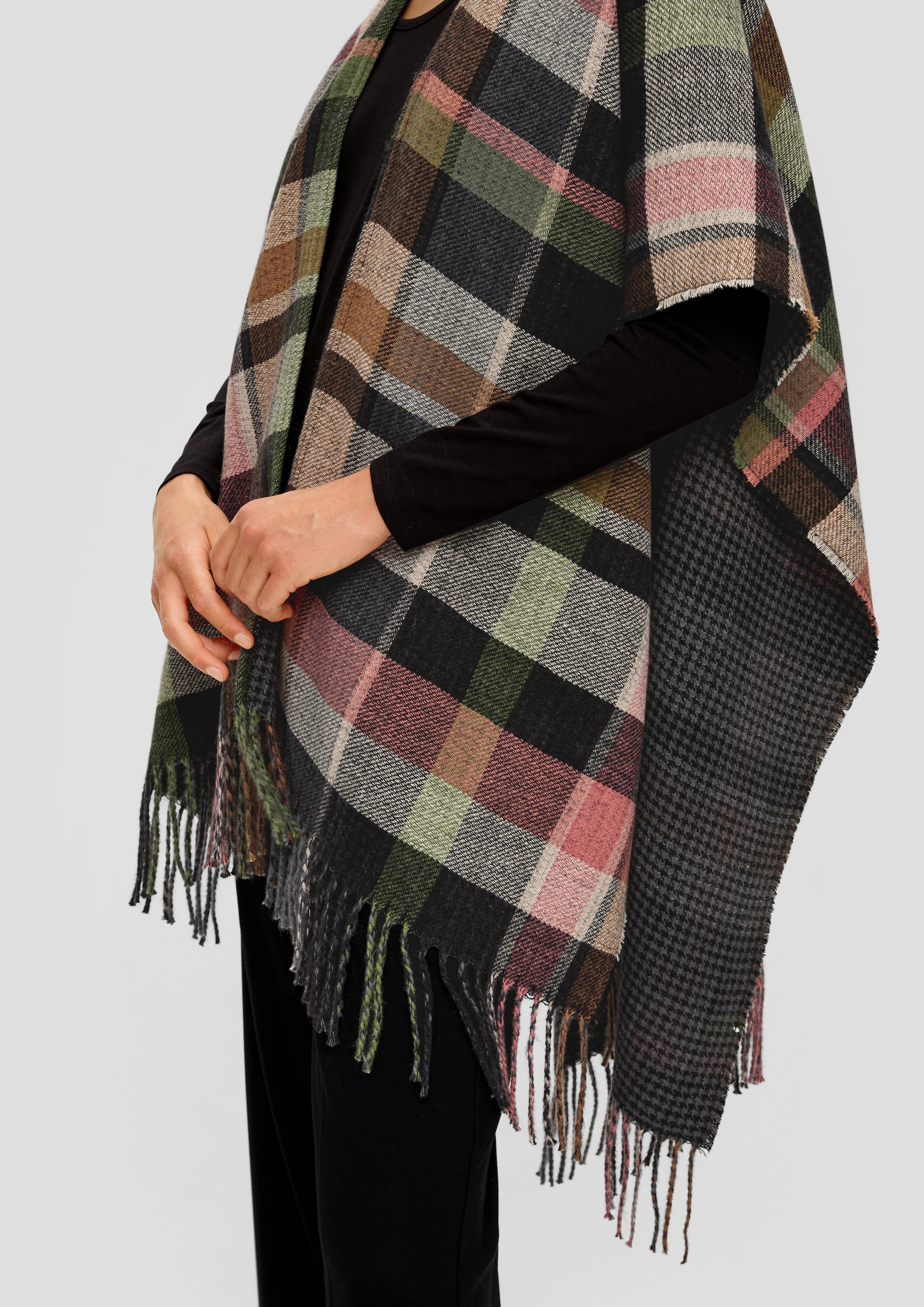 Poncho aus Baumwollmix  2136531-99N1