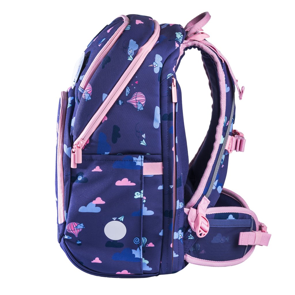 Frii of Norway Ergonomischer Schulrucksack Expand 20-25L Best Friends Blue