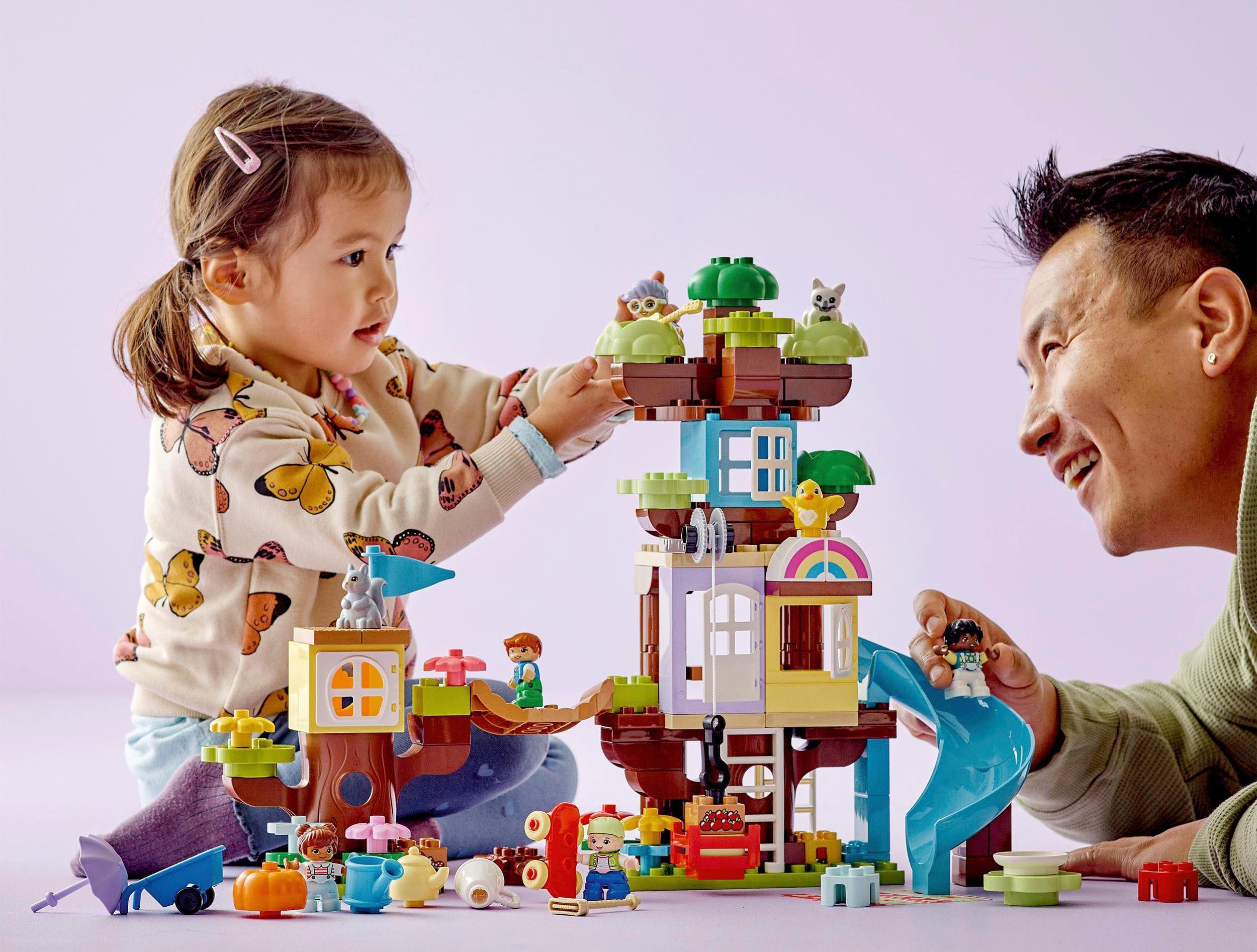 LEGO® Konstruktionsspielsteine 3-in-1-Baumhaus (10993), LEGO® DUPLO Town, (126 St)