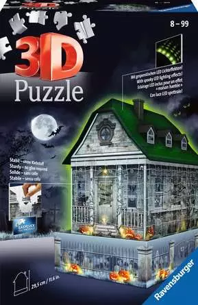 Ravensburger Gruselhaus bei Nacht