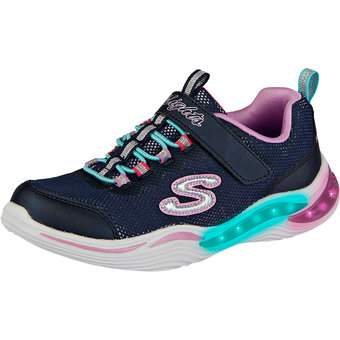 Skechers Power Petals Sneaker in blau
