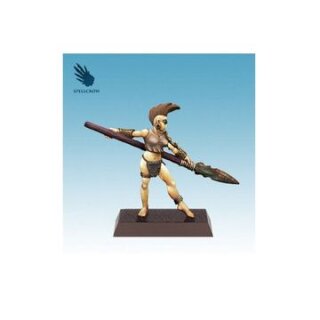 Female Wood Elf with Spear