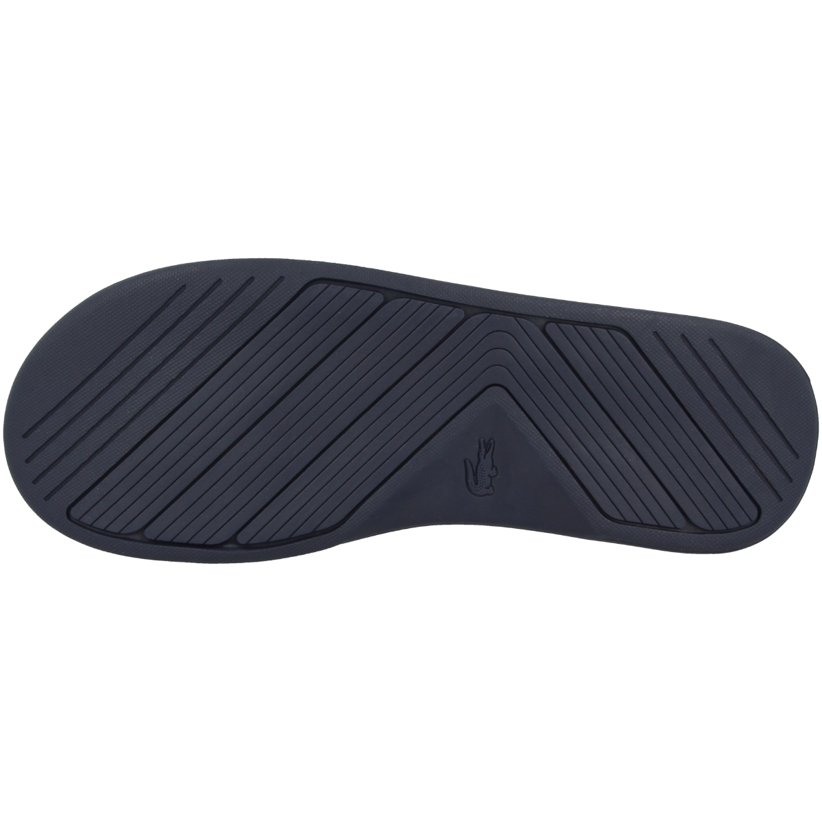 Lacoste L.30 SLIDE 119 3 Badelatschen blau