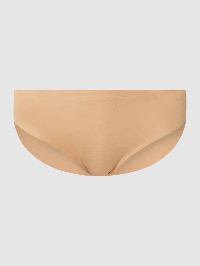 Slip aus Baumwoll-Elasthan-Mix Modell Invisible Cotton in mittelbraun