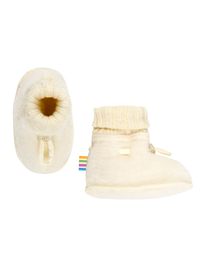 Joha Booties Krabbelschuhe Merino-Wolle in nature günstig kaufen