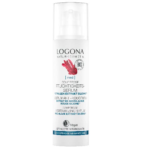 LOGONA Couperose Feuchtigkeits Serum Rotalgenextrakt 30 ml