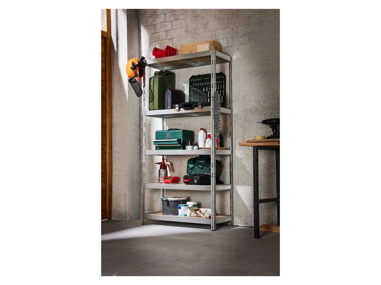 PARKSIDE® Rayonnage, 5 prateleiras, 180 x 90 x 40 cm