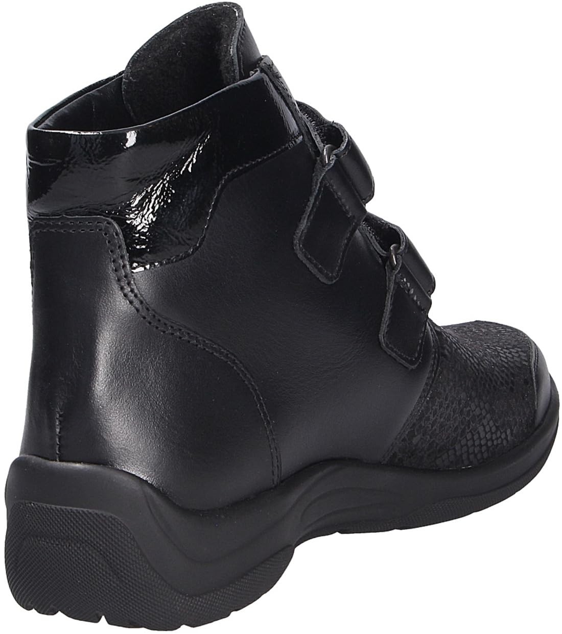 WALDLÄUFER Winterstiefel schwarz
