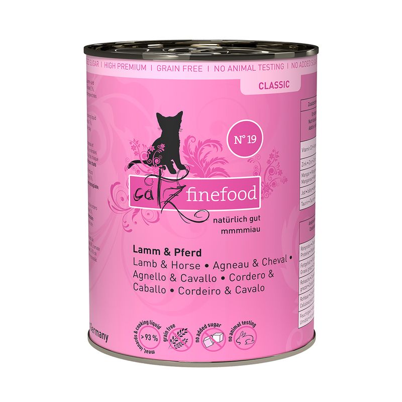 Sparpaket catz finefood 12 x 400 g zu TOP-Preisen