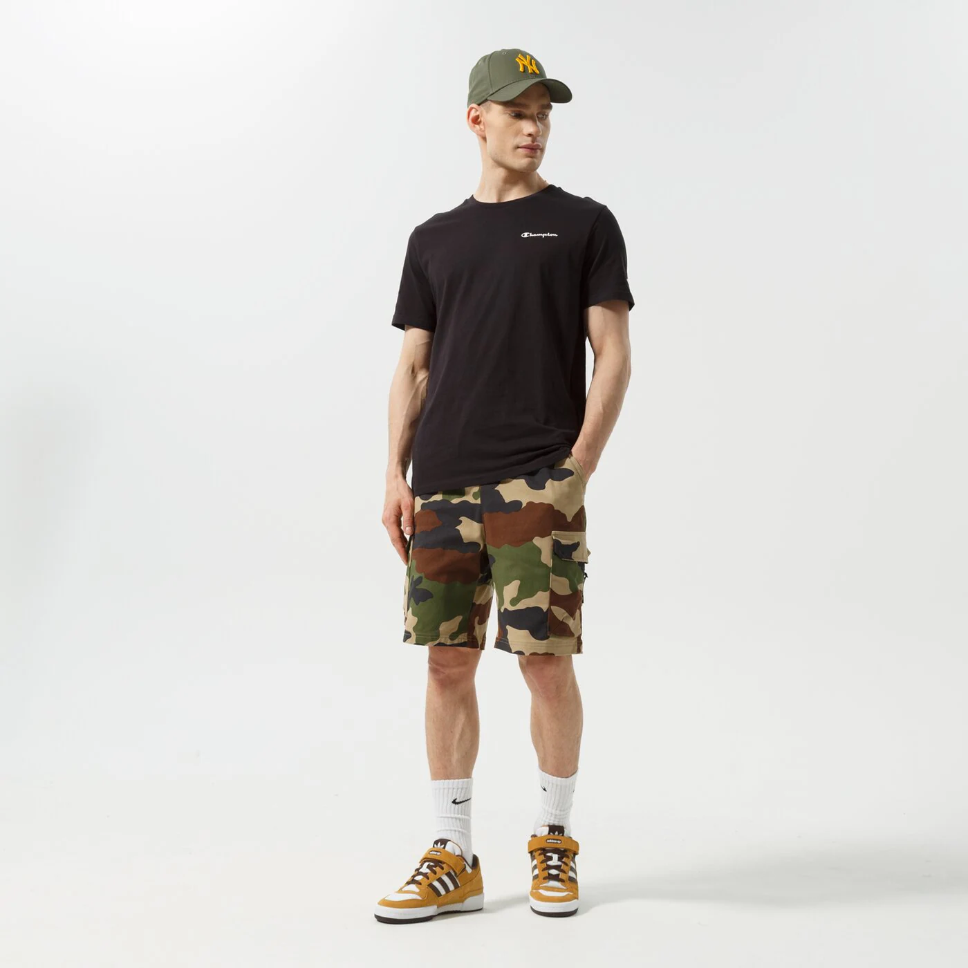 CONFRONT SHORTS CAMO CITY Khaki