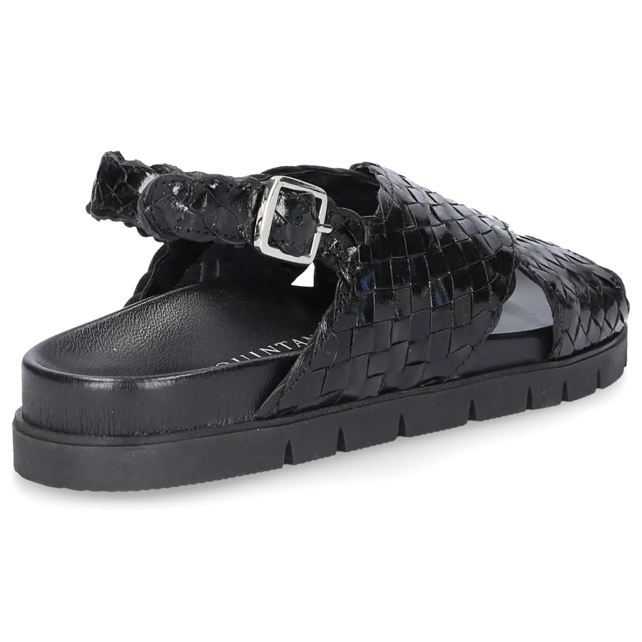 Pons Quintana - Sandalen CAIMAN Kalbsleder - schwarz