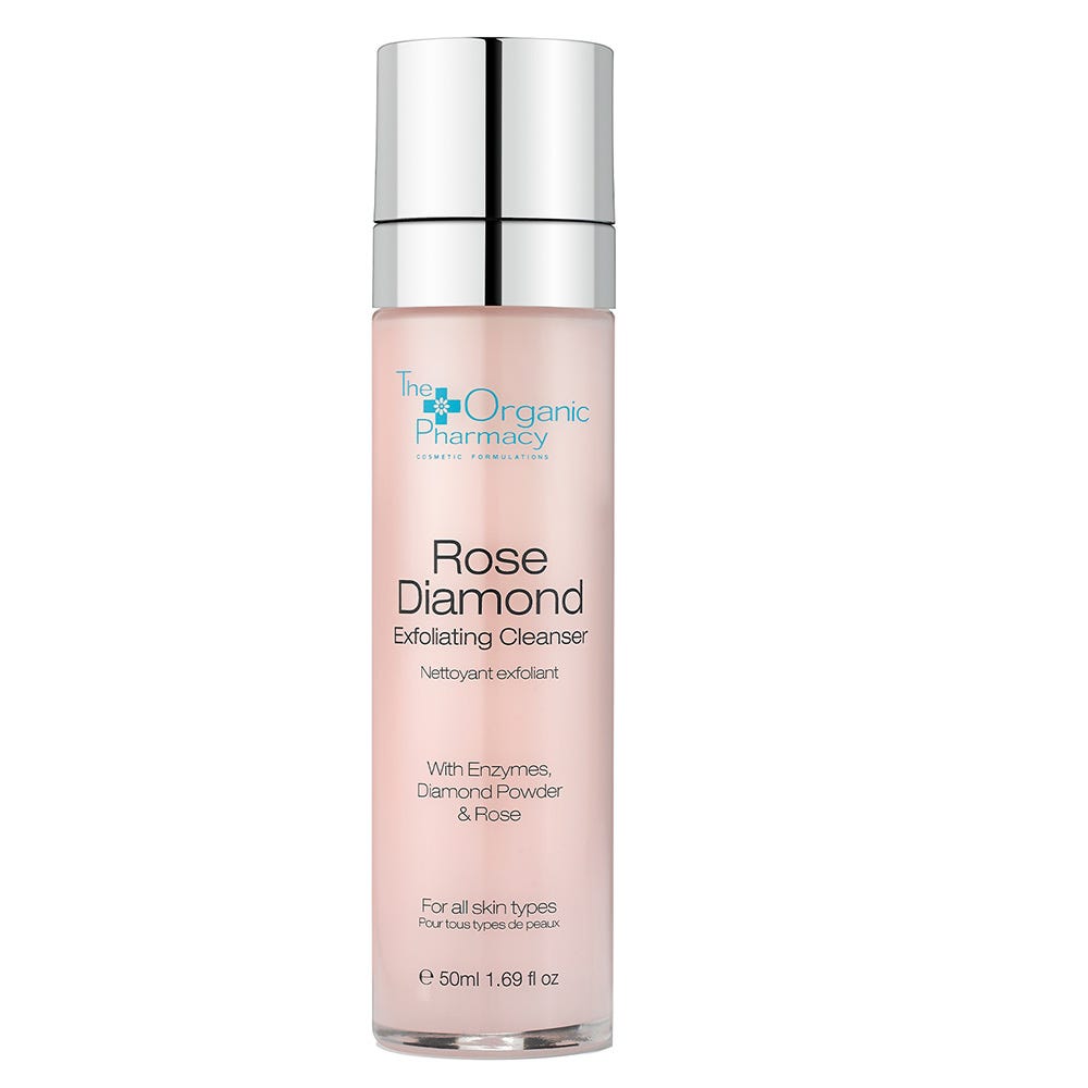 The Organic Pharmacy Rose Diamond Exfoliating Cleanser 50 ml