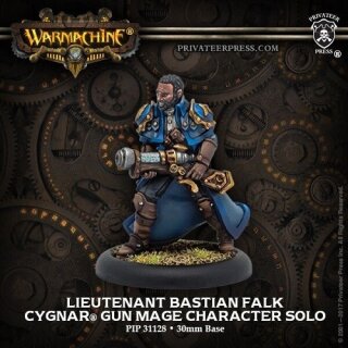 Cygnar Lieutenant Bastian Falk Blister Pack