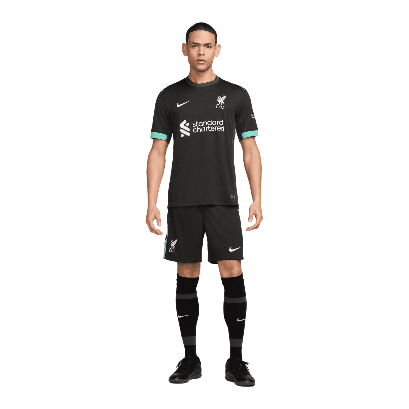 Nike FC Liverpool Short Away 2024/2025 Grün F321
