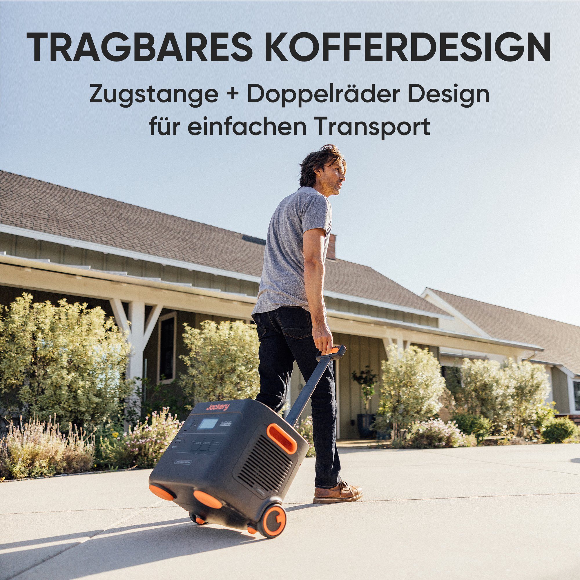 Jackery Stromgenerator Explorer Kit 6000, Explorer 2000 Plus mit 2 x Erweiterbarer Akku