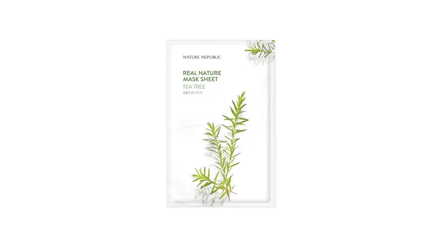 Nature Republic Real Nature Tea Tree Mask Sheet 23 ml