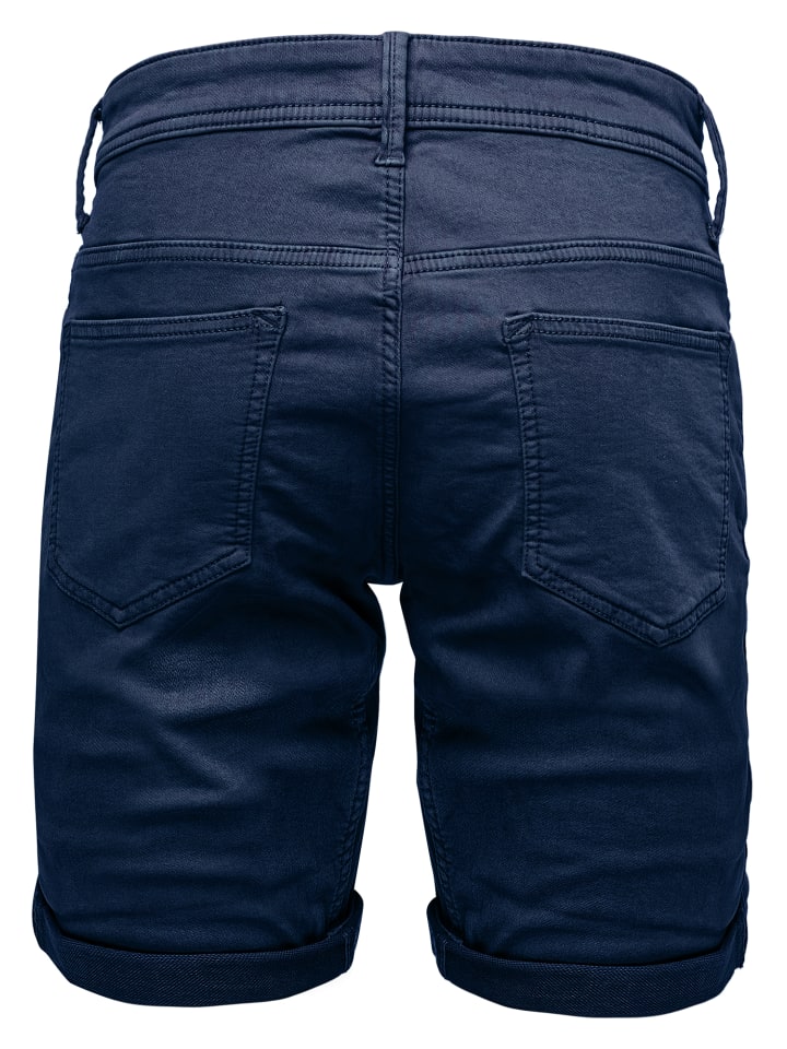 Amaci&Sons Jeansshorts CHEVIOT in Navyblau günstig kaufen