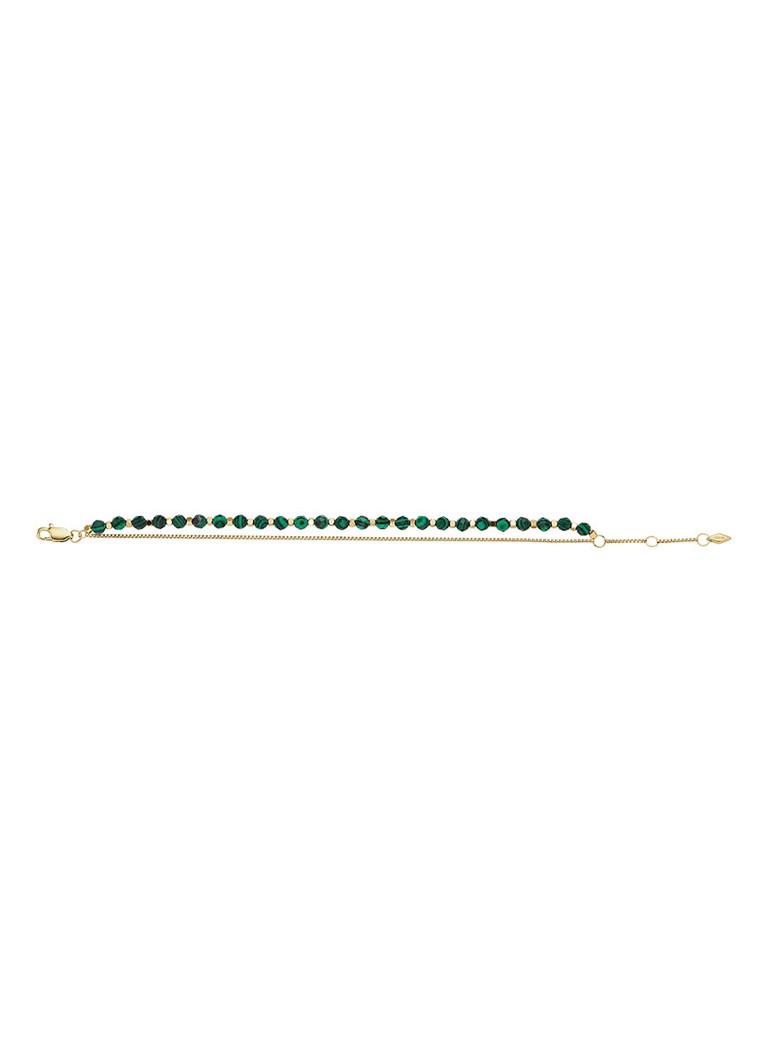 Bracciale con perline fossili JF04541710
