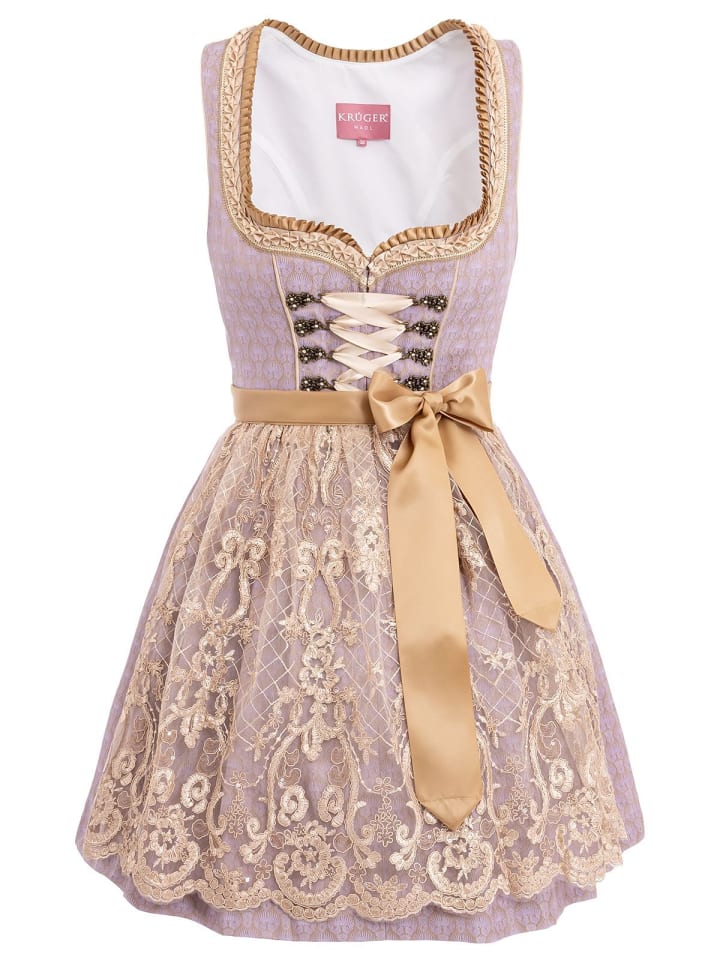 KRÜGER Mini Dirndl 416467 in flieder günstig kaufen