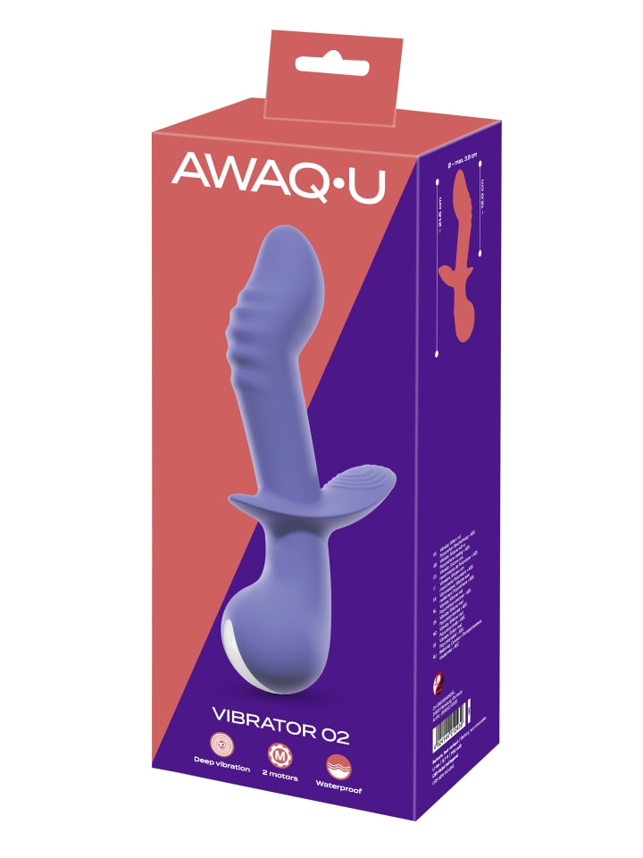 AWAQ.U Vibrator AWAQ.U Vibrator 2 in lila günstig kaufen 21,5 cm