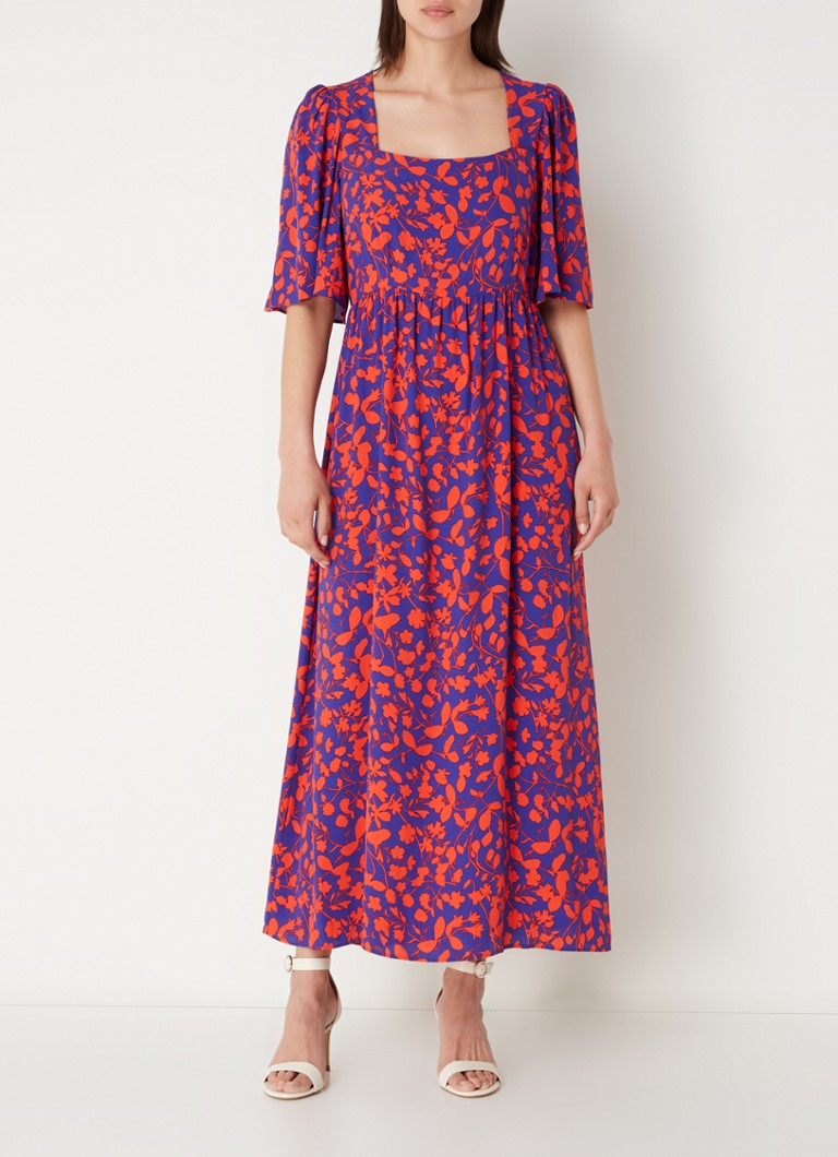 Abito lungo con stampa floreale Ayesha Phase Eight