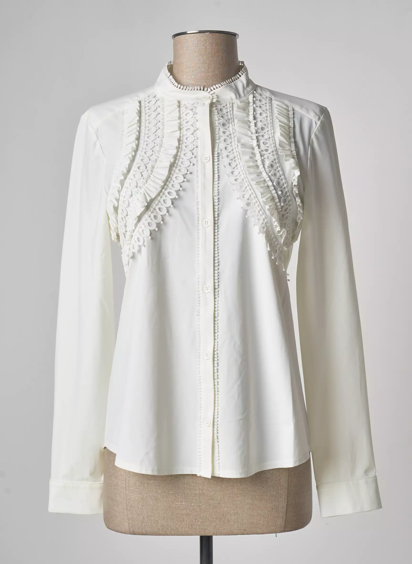 Indies Chemisiers Femme couleur beige