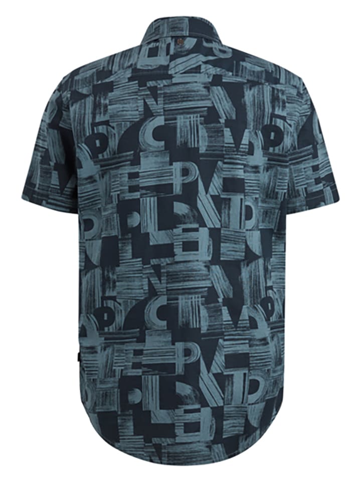 PME Legend Hemd - Regular fit - in Blau/ Dunkelblau günstig kaufen