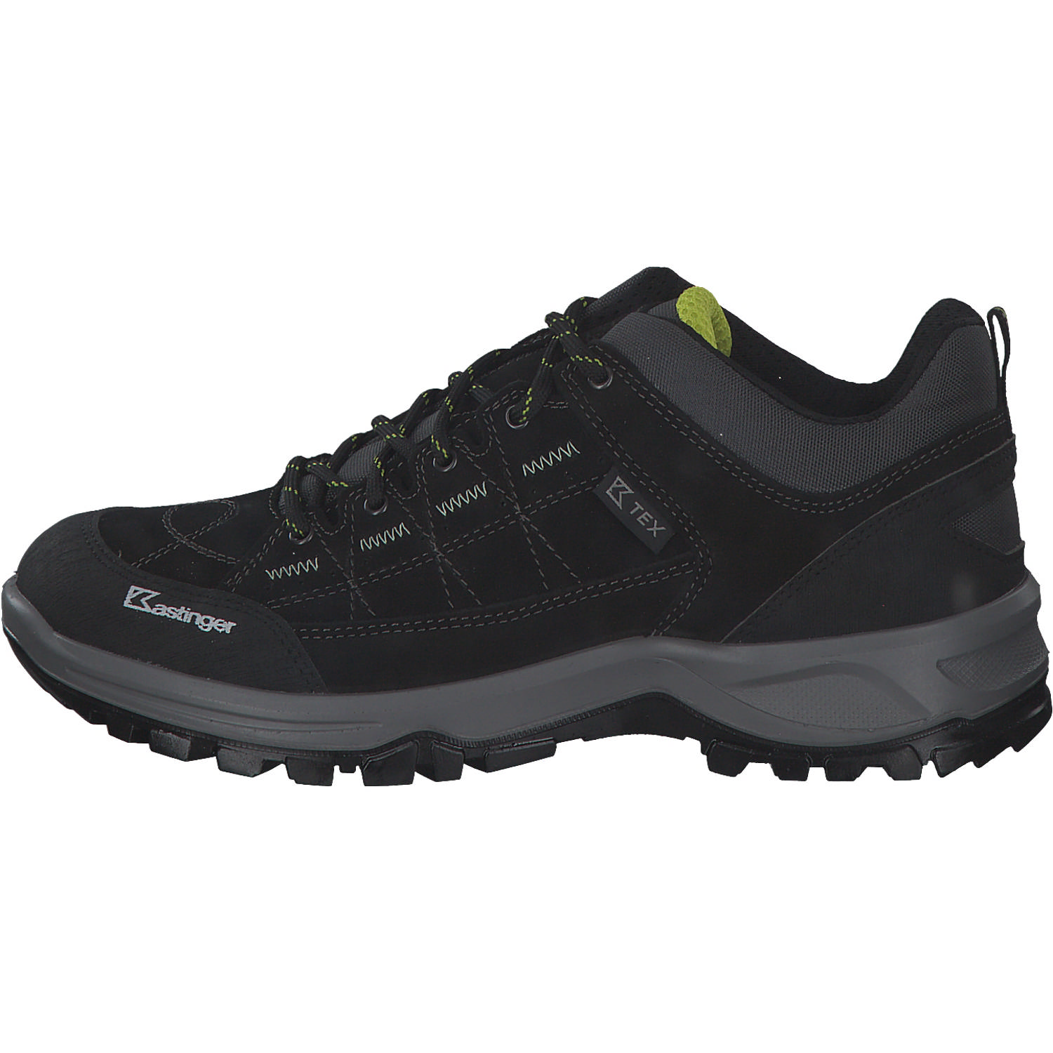 Kastinger Wussna 13748, Wanderschuhe, Herren, black/lime