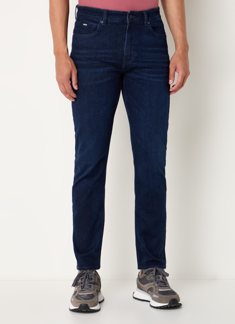 HUGO BOSS H-Delaware traperice slim fit u tamnoj boji s bočnim džepovima