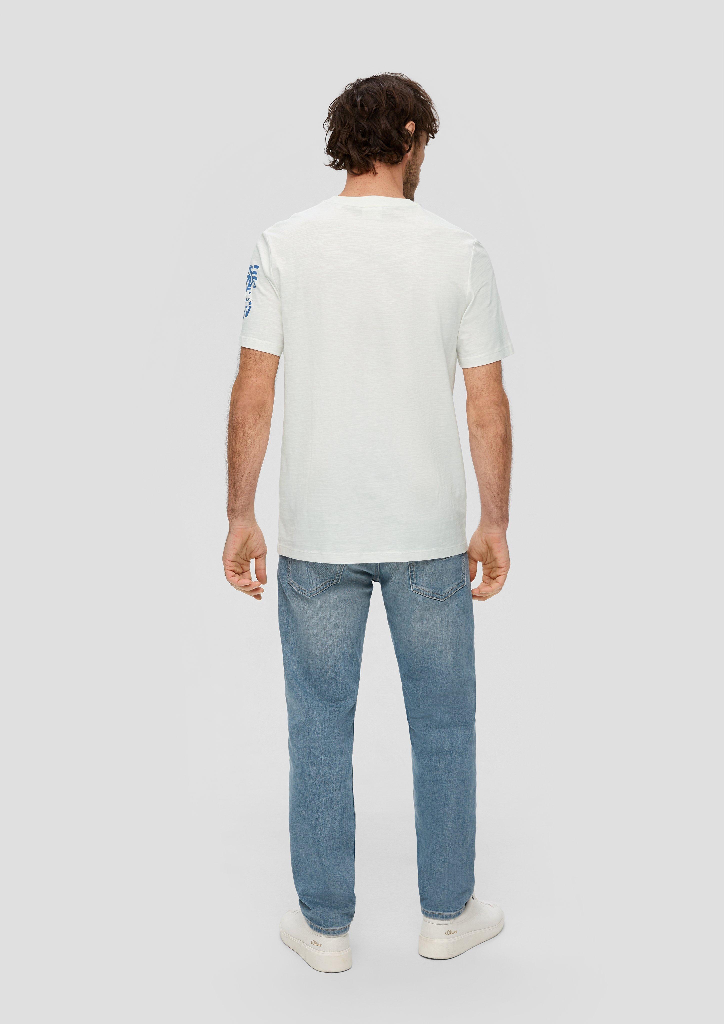 T-Shirt mit Rundhalsausschnitt  2143918-01D2