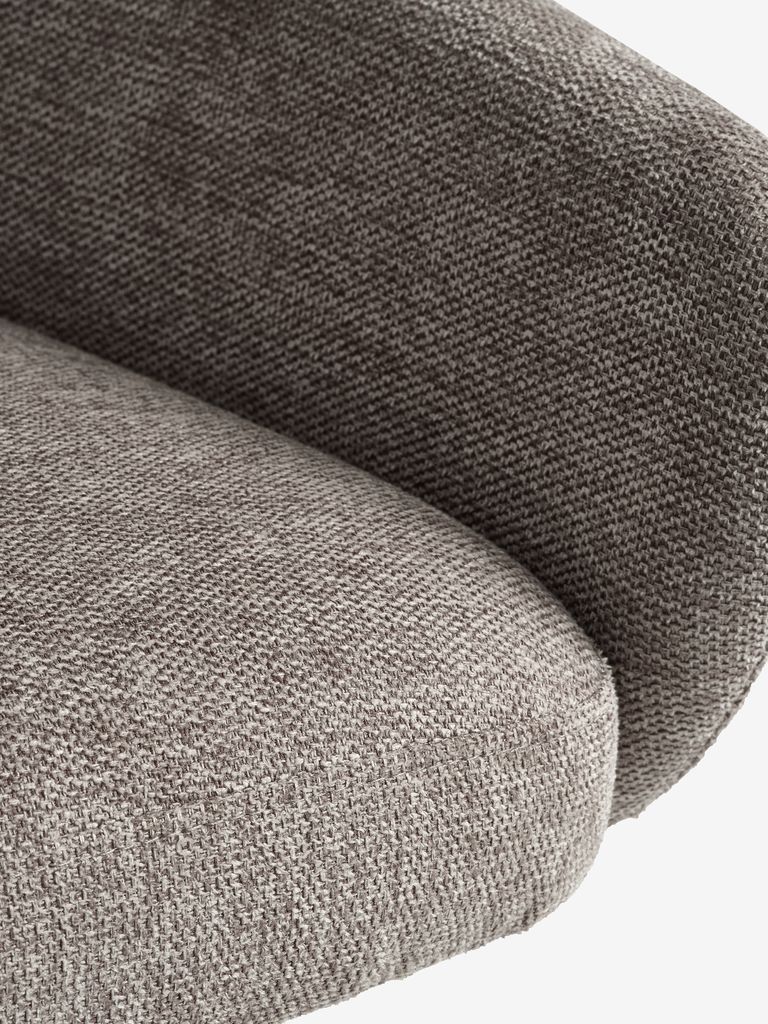 ROSLEV ROSTRUP ROSLEV L200 stół dąb naturalny 4 krzesło ROSTRUP piaskowy/czarny