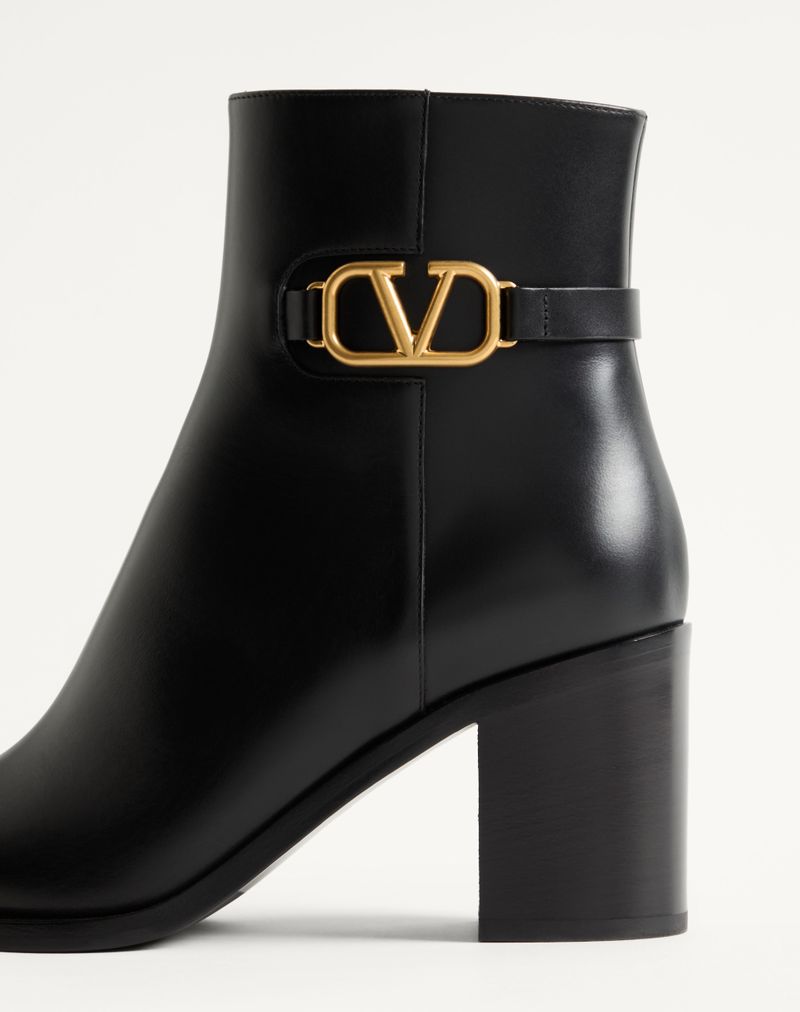 Bota VLogo Signature em couro de bezerro 75 mm