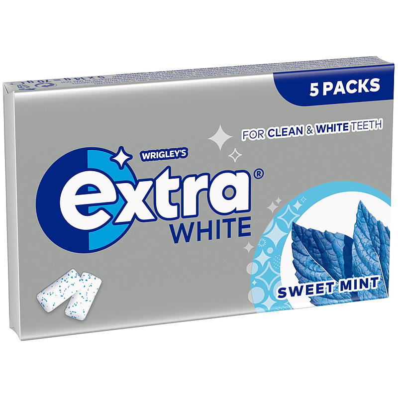 Extra Extra 5-pk 70 g, Sweet mint