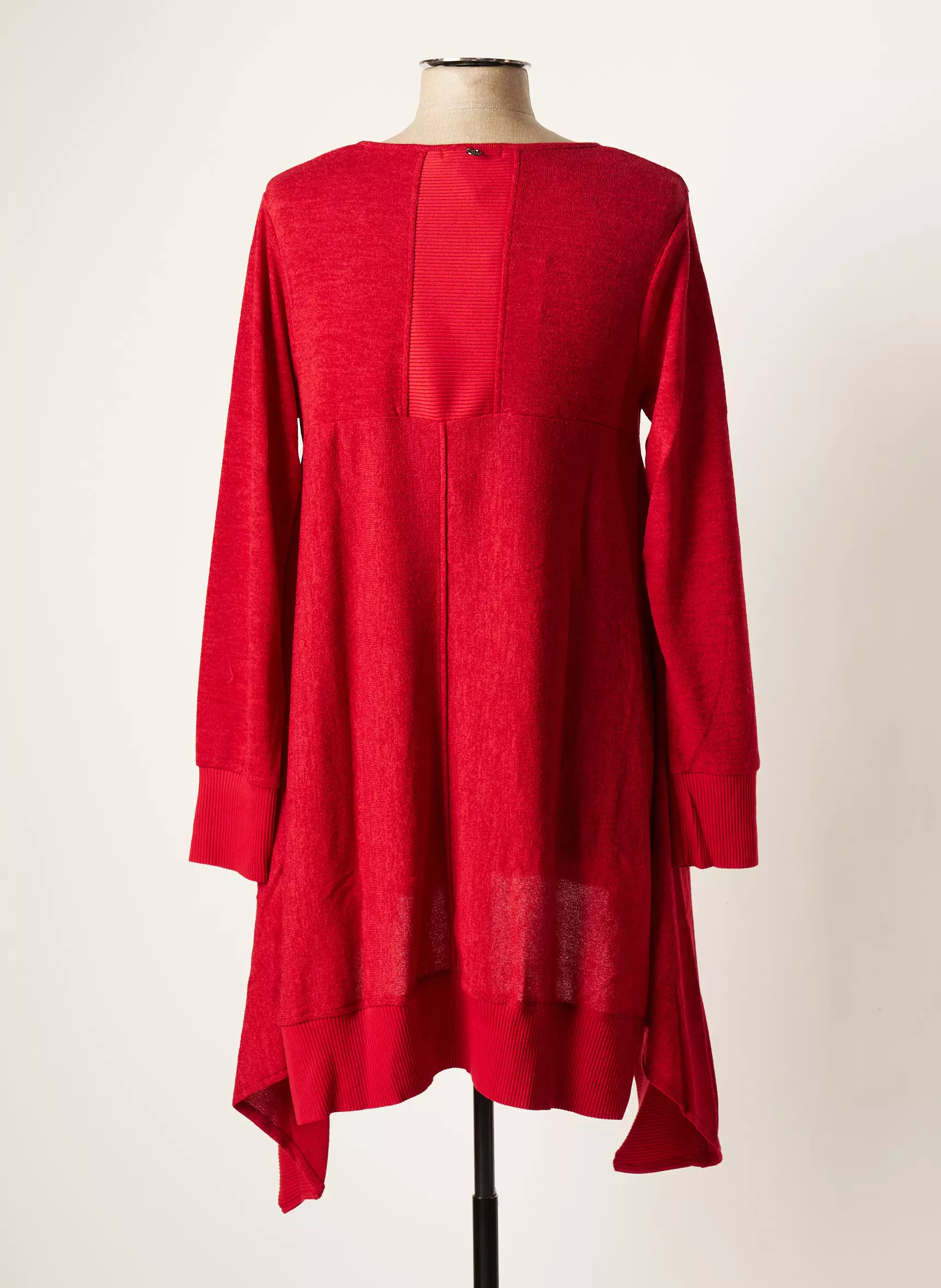 Maloka Robes Pulls Femme couleur rouge