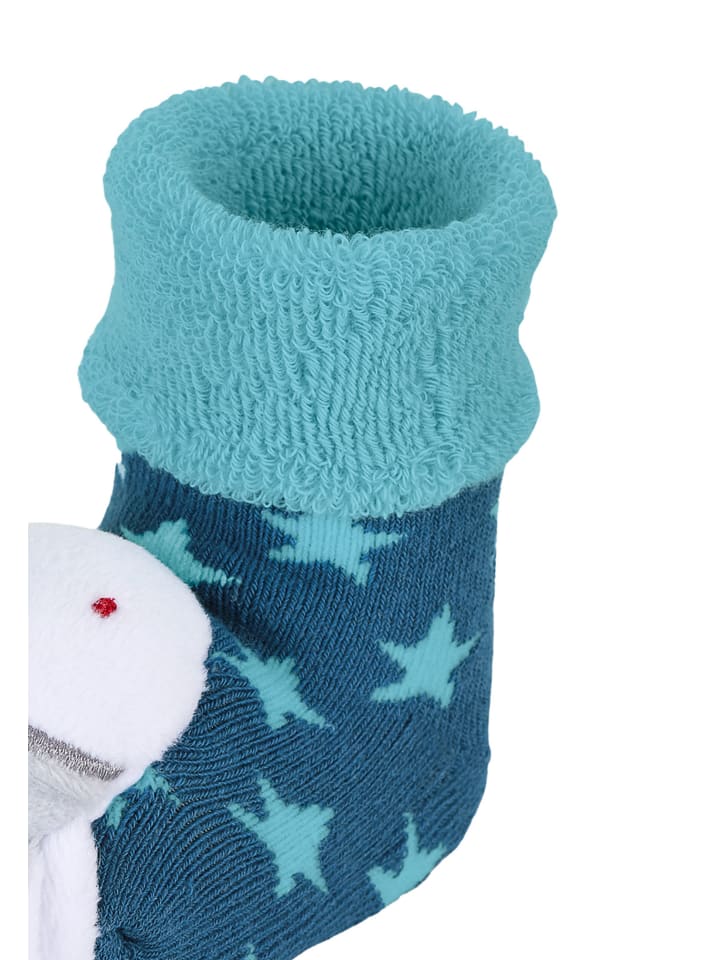 Sterntaler Baby Rasselsocken Esel in mittelblau günstig kaufen 16