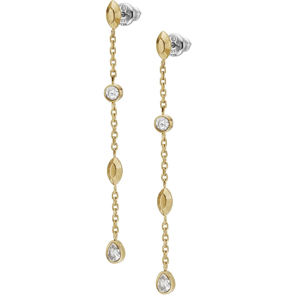 Fossil Boucles d'oreilles Acier inoxydable Boucles d'oreilles