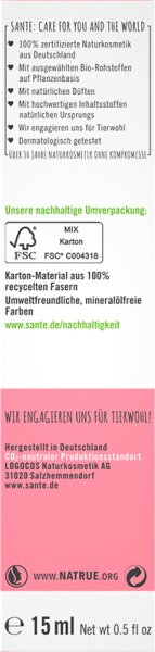 Sante Schützende Augencreme Bio-Inca Inchi-Öl & Probiotika Augencreme
