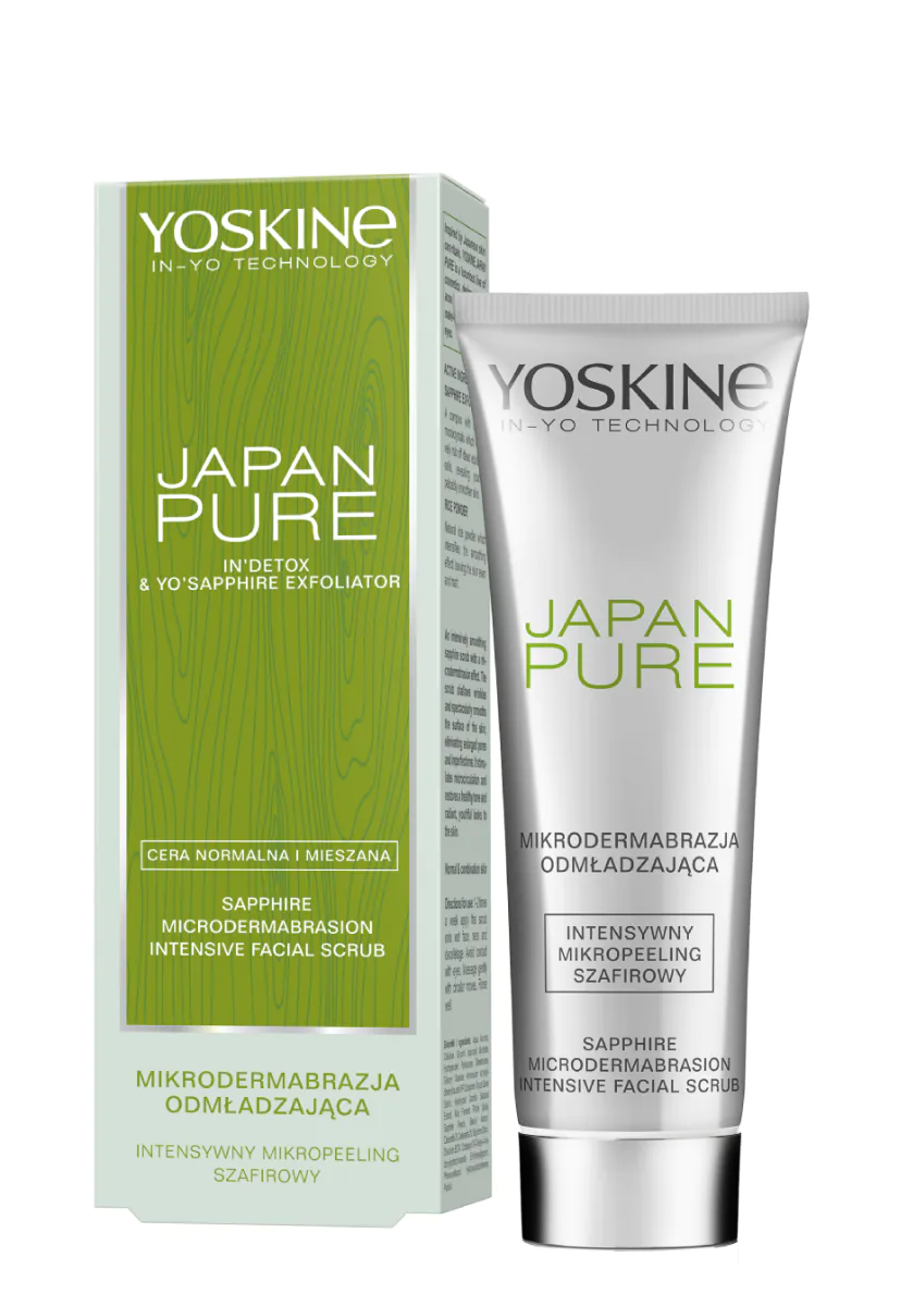 Yoskine Japan Pure Μικροδερμοαπόξεση με απολέπιση ζαφειριού