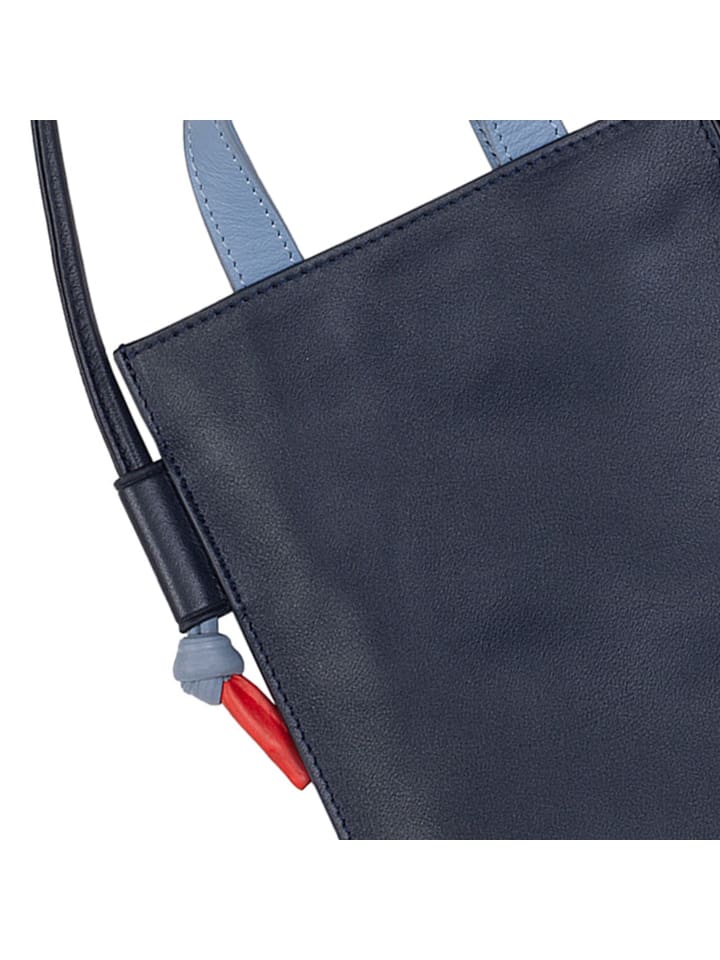 DuDu Faro Handytasche Leder 13 cm in navy günstig kaufen onesize