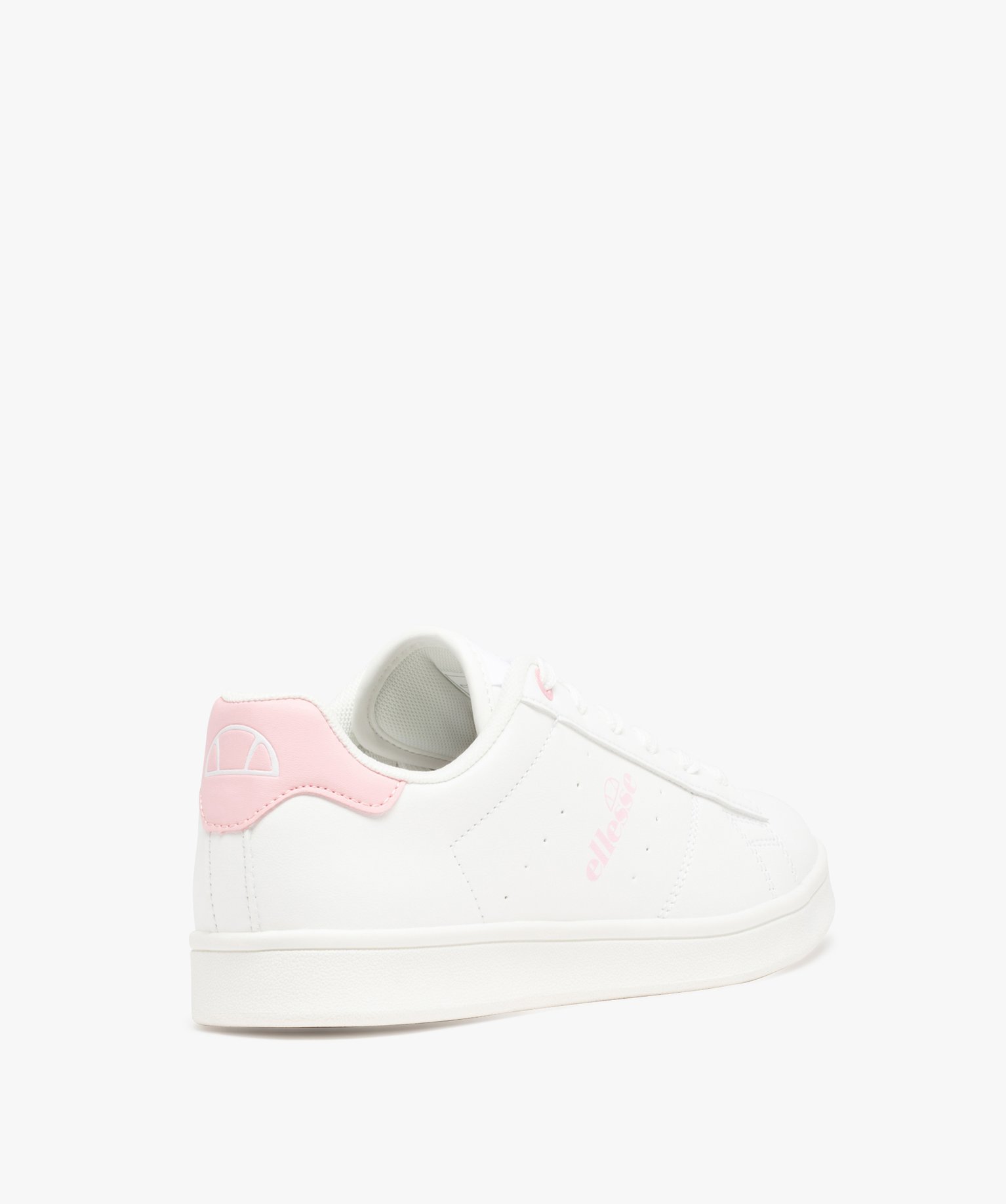 Baskets femme bicolores à lacets – Ellesse Anzia blanc | GEMO