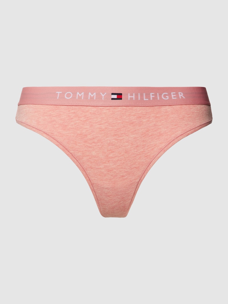 String mit Strukturmuster in pink