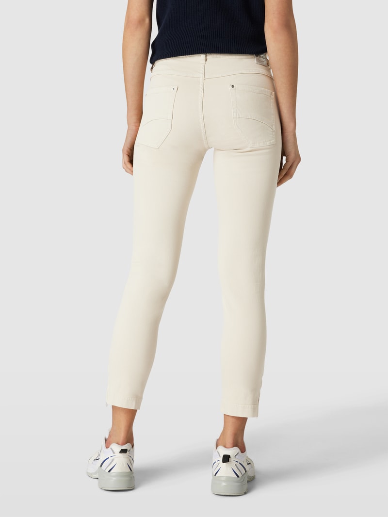 Jeans im 5-Pocket-Design Modell 'TWIGY' in kitt