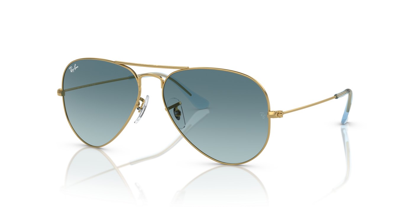 AVIATOR GRADIENT - Albastru auriu strălucitor
