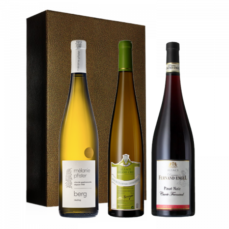COFFRET TRIO - ALSACE 100% VINS BIO