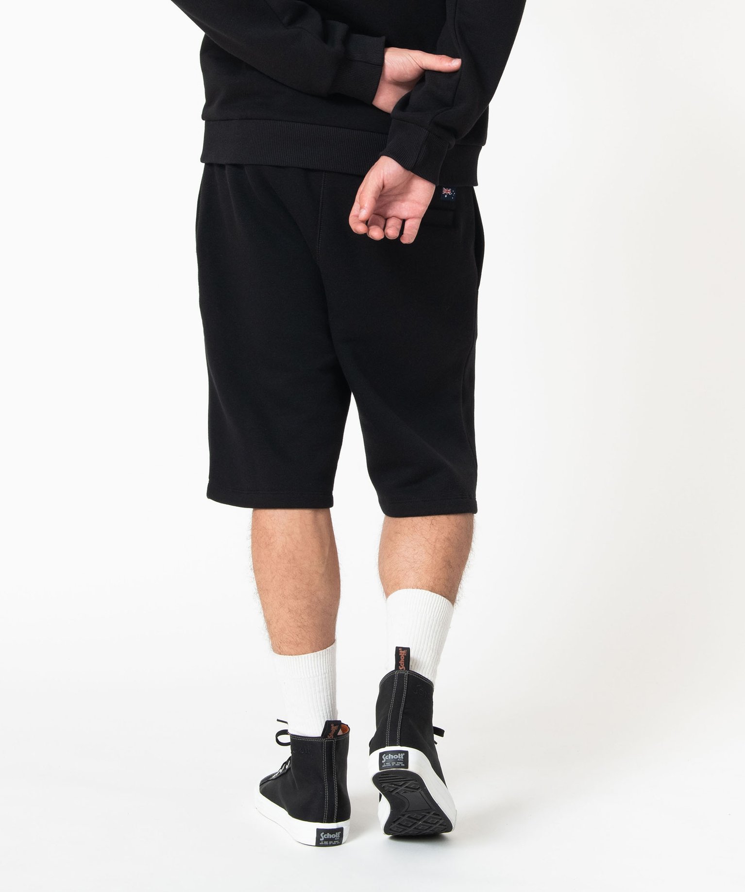 Bermuda en molleton doux homme - Roadsign noir | GEMO