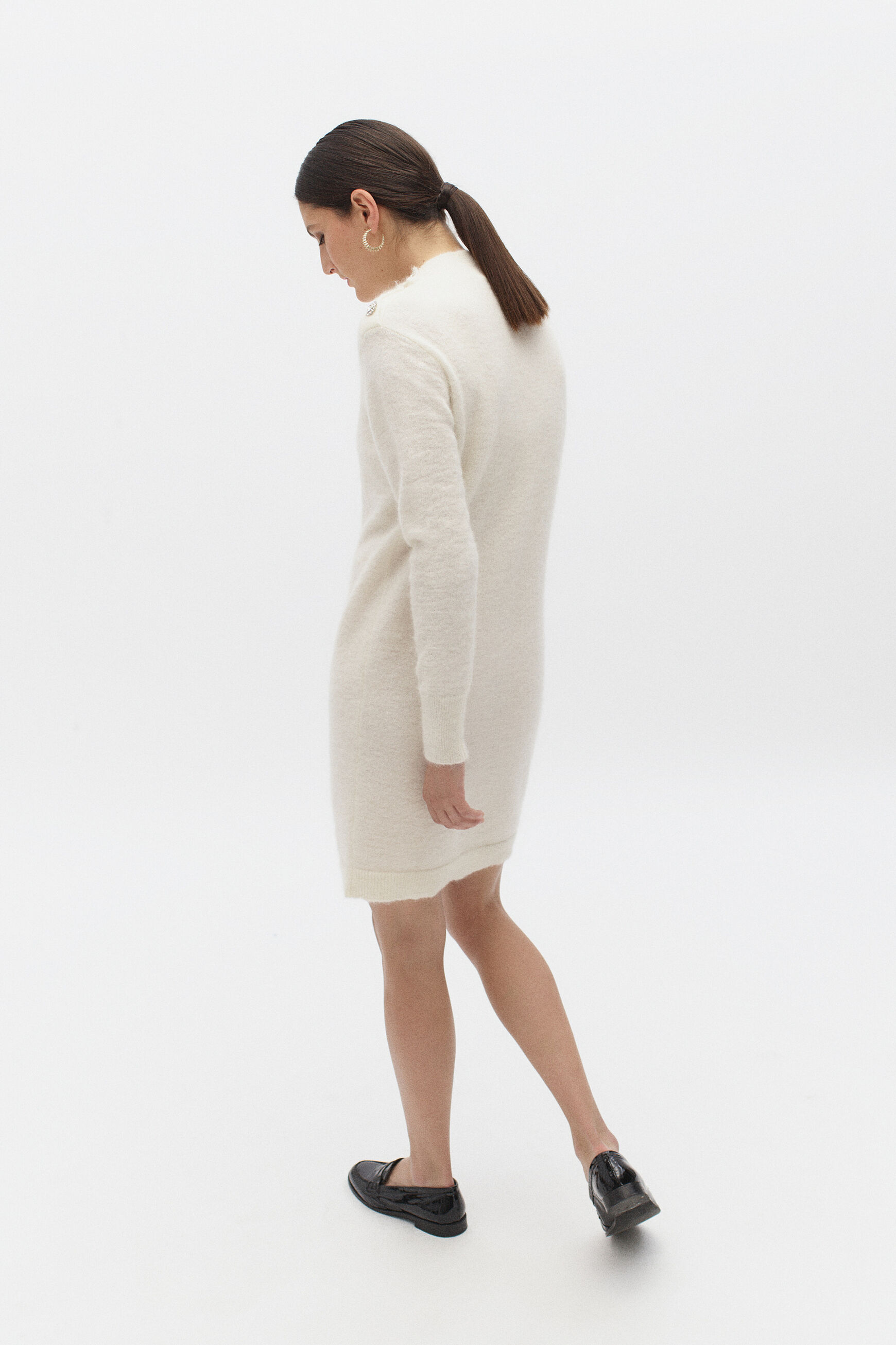 robe cameron ivoire femme